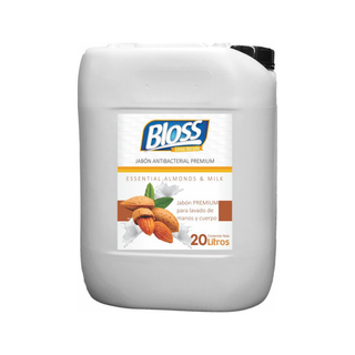 Bloss Jabón Liquido 20 Lts Almonds & Milk Linea Dorada