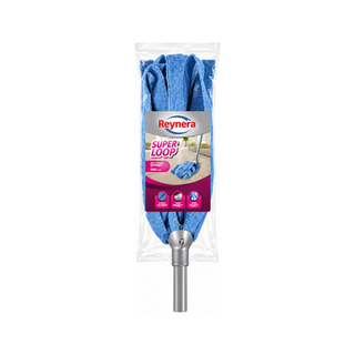 Reynera Mop Super Loop Tiras Azul Premium  Microfibra Usa Repuesto 2-6-170Rg