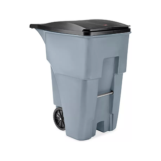 Brute Rollout 360 Lts Gris C/Tapa Y Ruedas Fg9W22