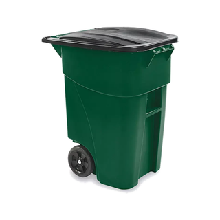 Brute Rollout 189 Lts Verde Container (1829411) 50 Gal Rubbermaid Calidad Aaa
