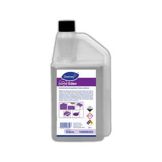 marca Accumix Suma Eden Desinfectante de Frutas y Verduras Dilución 1 ml por Litro 946 ml