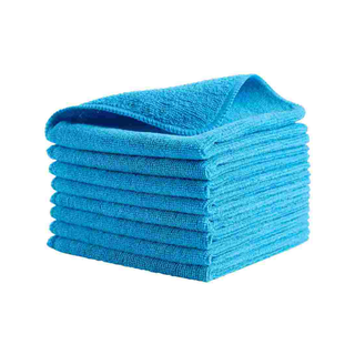 Paño marca Rubbermaid de Microfibra Ligera 40.6x40.6 cm color Azul