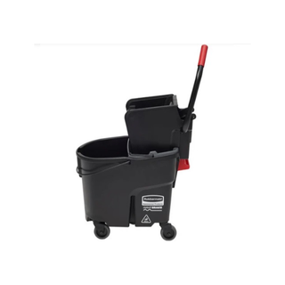 Cubeta para Trapeado Wave Brake marca Rubbermaid 35 qt Side Press 33.1 L color Negro
