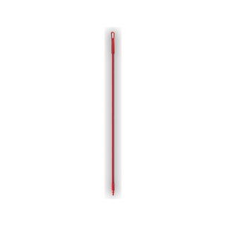 Bastón de Fibra de Vidrio 1.50 m 1" Punta Plástica marca Castor color Rojo