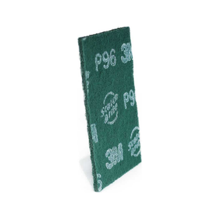 Fibra Almohadilla P-96 marca Scotch-Brite 3M color Verde