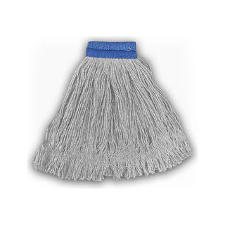 Repuesto Pabilo de Algodón Costura Ancha Cut End Malla Mediano marca Victoria Premium color Azul