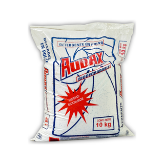 Detergente en Polvo Multiusos Biodegradable marca Audax 10 kg