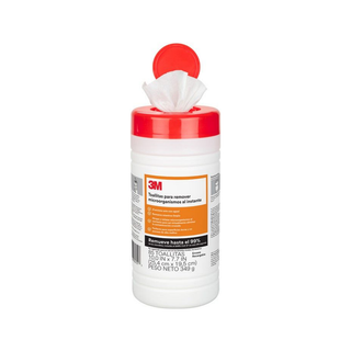 Toallas Removedoras de Bacterias marca 3M 85 pz