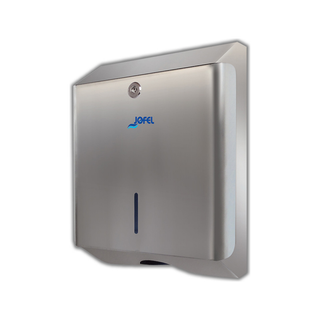 Despachador de Toalla Interdoblada Futura marca Jofel Z-600 Acero Inoxidable