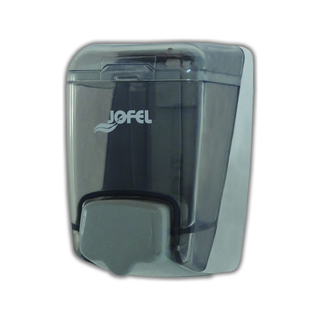 Jabonera Rellenable Mini Azur marca Jofel 400 ml color Humo