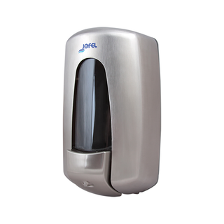 Jabonera Aitana marca Jofel Acero Inoxidable Satinado con Llave de Seguridad