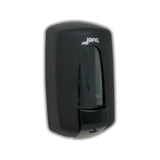 Jabonera Aitana marca Jofel 1 L Mate con Llave de Seguridad color Negro