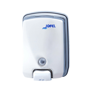 Despachador de Jabón Futura marca Jofel Acero Inoxidable Brillo 1 L