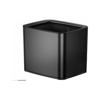 EKO Bote de Basura Laguna 10 litros Acero Negro Mate Moderno