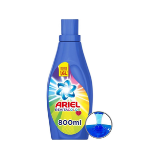 Detergente Líquido marca Ariel Revitacolor 800 ml