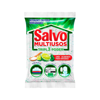 Detergente en Polvo Multiusos marca Salvo 900 g