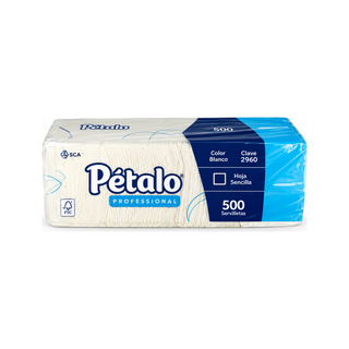 Servilleta marca Pétalo 500 Servicios - Paquete