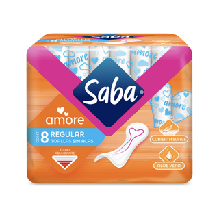 Toalla Sanitaria marca Saba