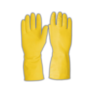 Guante Multieconómico Satinado marca Vitex No.9 color Amarillo