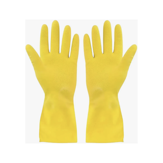 Guante Afelpado marca Vitex Extra Grande 1 par color Amarillo