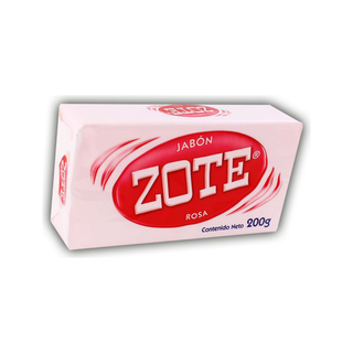 Jabón en Barra marca Zote 200 g color Rosa