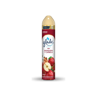 Aromatizante marca Glade Manzana Canela 343 g 400 ml Aerosol