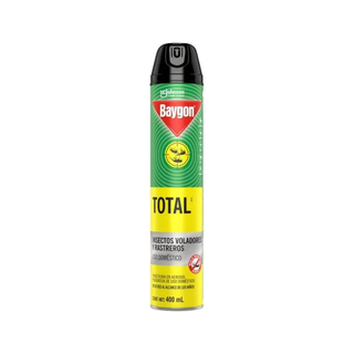 Insecticida marca Baygon Total Uso Doméstico 400 ml Aerosol