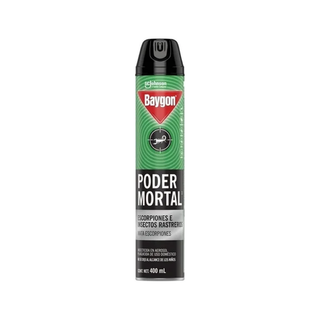Insecticida marca Baygon Poder Mortal 400 ml Aerosol