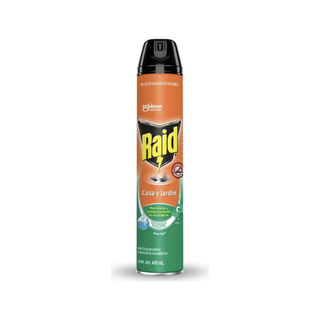 Insecticida marca Raid Casa y Jardín Esencia Eucalipto 430 ml