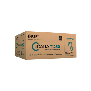 Toalla Interdoblada marca Dalia TI100 24.1x21.5 cm