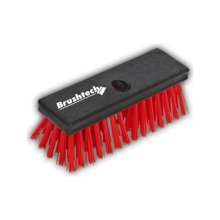 Cepillo marca Castor 8" Block de Plástico en Polipropileno color Rojo