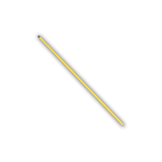 Bastón de Lámina 1.20 m marca Castor color Amarillo