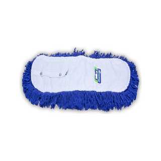 Funda Mop marca Castor Profesional 60 cm USA 6102 6102-I Intercambiable color Azul