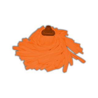 Trapeador Ecostrips marca Castor 200 g color Naranja