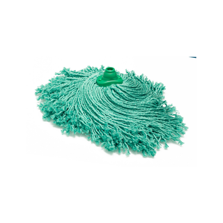 Trapeador de Microfibra marca Castor 250 g USA Bastón 1901-MG color Verde