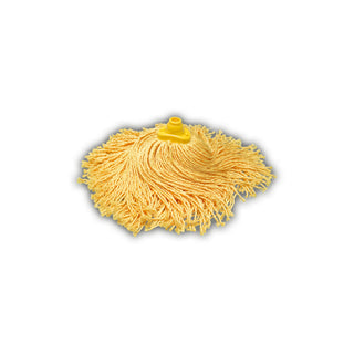 Trapeador de Microfibra marca Castor 250 g USA Bastón 1901-MY color Amarillo