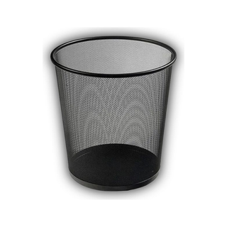 Cesto marca Sablón de Malla Ovalado 15 L sin Asas color Negro