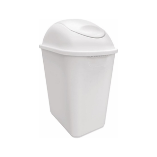Cesto Balancín marca Sablón Lateral 26 L sin Asas color Blanco