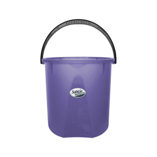 Cubeta de Plástico Flexible marca Sablón 13 L color Translúcido