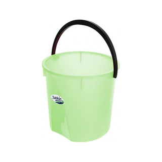 Cubeta de Plástico Flexible marca Sablón 13 L color Verde