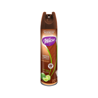 Abrillantador de Muebles marca Wiese Limón 323 g 400 ml