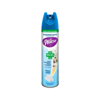 Desinfectante marca Wiese Fresh Linen 226 g 236 ml Fórmula sin Alcohol a Base de Sales Cuaternarias