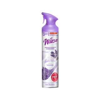 Aerosol HO marca Wiese 3 en 1 Lavanda 226 g 8 oz Desinfecta Aromatiza y Neutraliza Olores