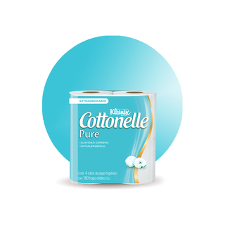 Papel Higiénico marca Kleenex Cottonelle 540 Hojas 9.5x11 cm