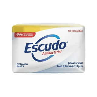 Jabón de Tocador marca Escudo Protección Neutra 110 g
