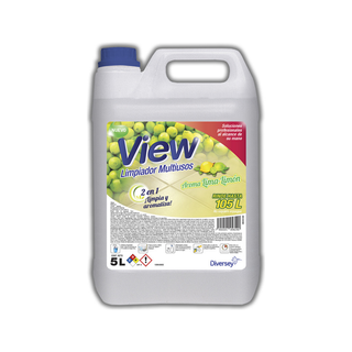 marca View Línea LEM Limpiador Multiusos Lima Limón W5069 Rinde 105 L