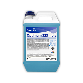 marca Accumix Suma Optimum 323 Ult. W5016 Limpiador Sanitizante y Desengrasante Aroma Neutro Multisuperficies 946 ml
