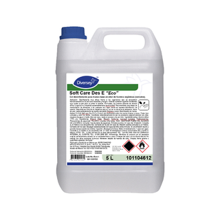 Jabón Líquido marca Soft Care Des E Eco Certificado COFEPRIS