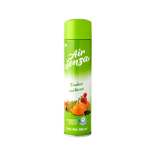 Aromatizante marca Air Senza Frutas Exóticas 400 ml Aerosol