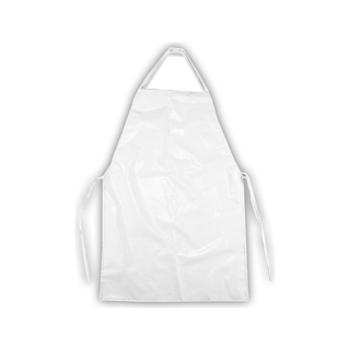 Mandil Completo de Vinil Mod. I-96101 color Blanco